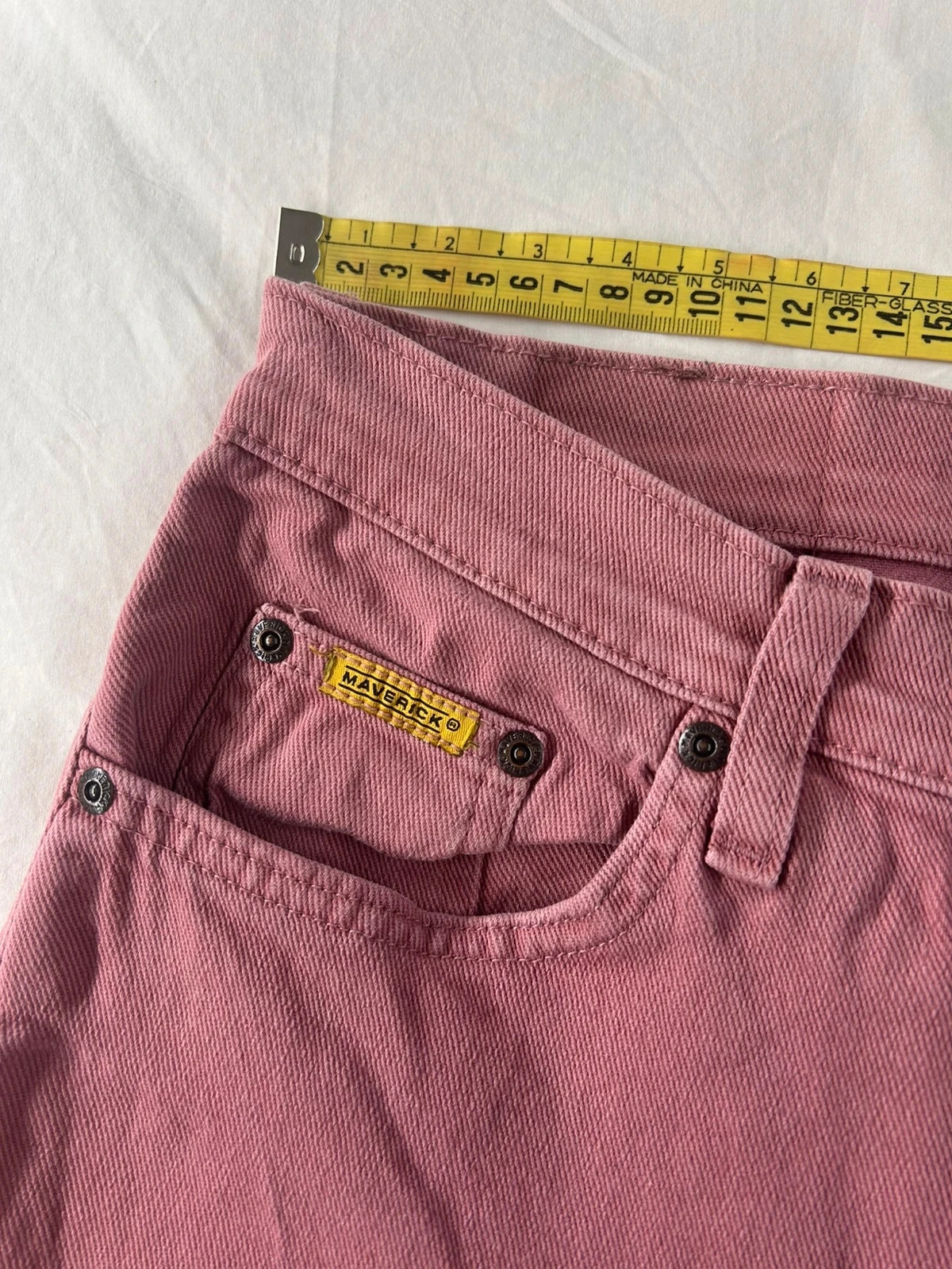 Roze Lila Maverick rechte spijkerbroek w32 l31 – photo 9